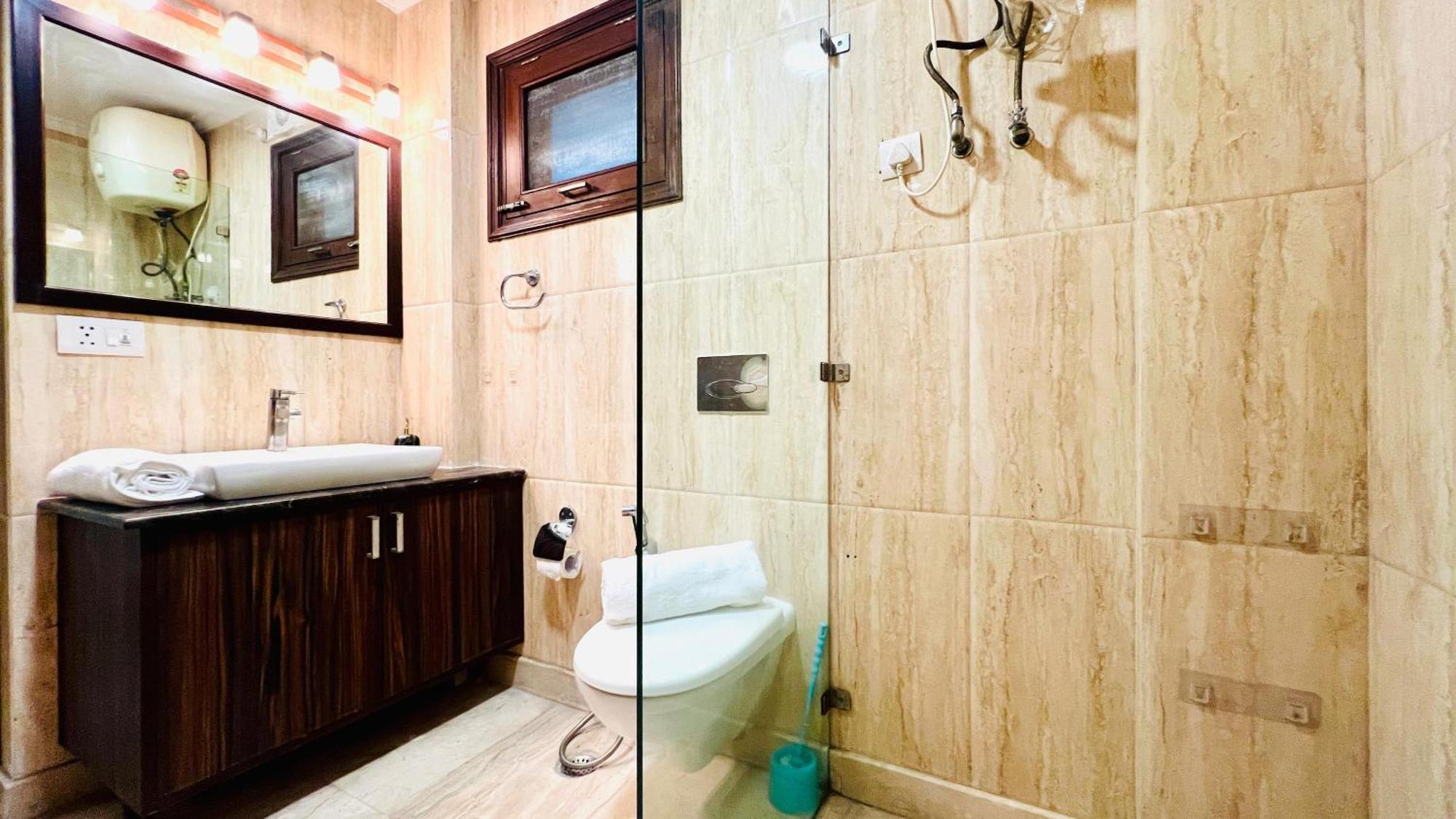 Olive Serviced Apartments - New Friends Colony نيودلهي الغرفة الصورة